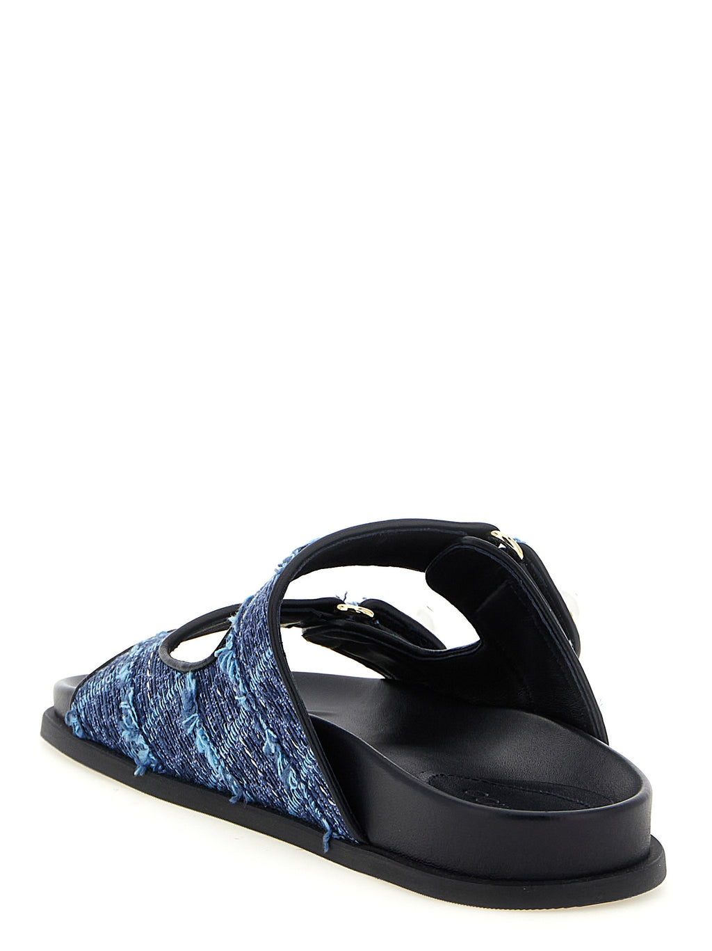 Fayence Denim Sandals