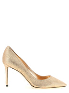 Glitter-Finished Tencel Romy Pumps