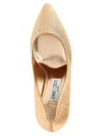 Glitter-Finished Tencel Romy Pumps