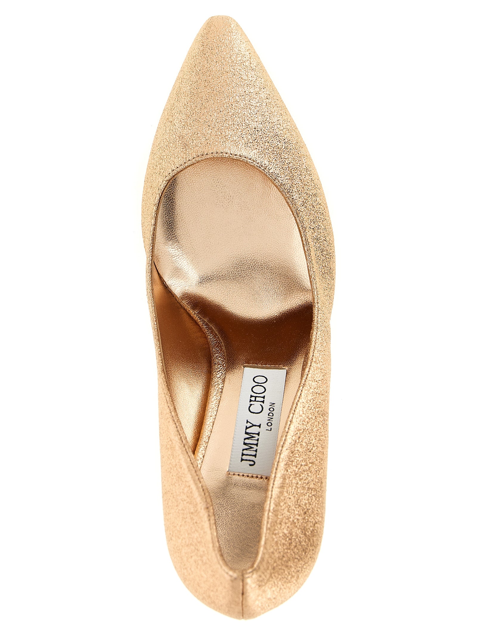 Glitter-Finished Tencel Romy Pumps