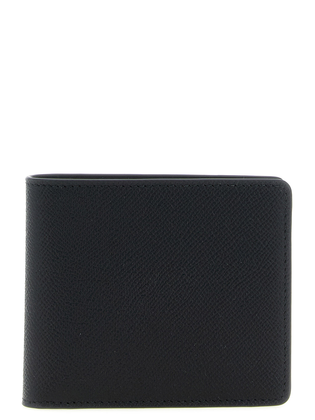 Black Calfskin Folding Wallet