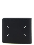 Black Calfskin Folding Wallet