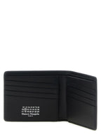 Black Calfskin Folding Wallet