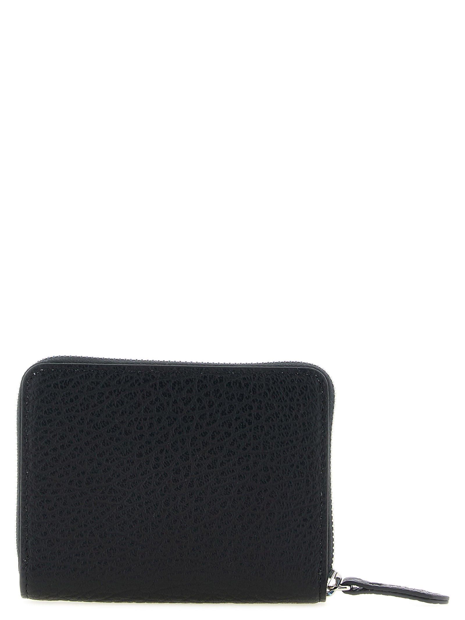 Small Hammered Calfskin Zip Wallet