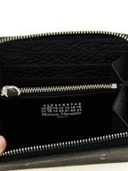 Small Hammered Calfskin Zip Wallet