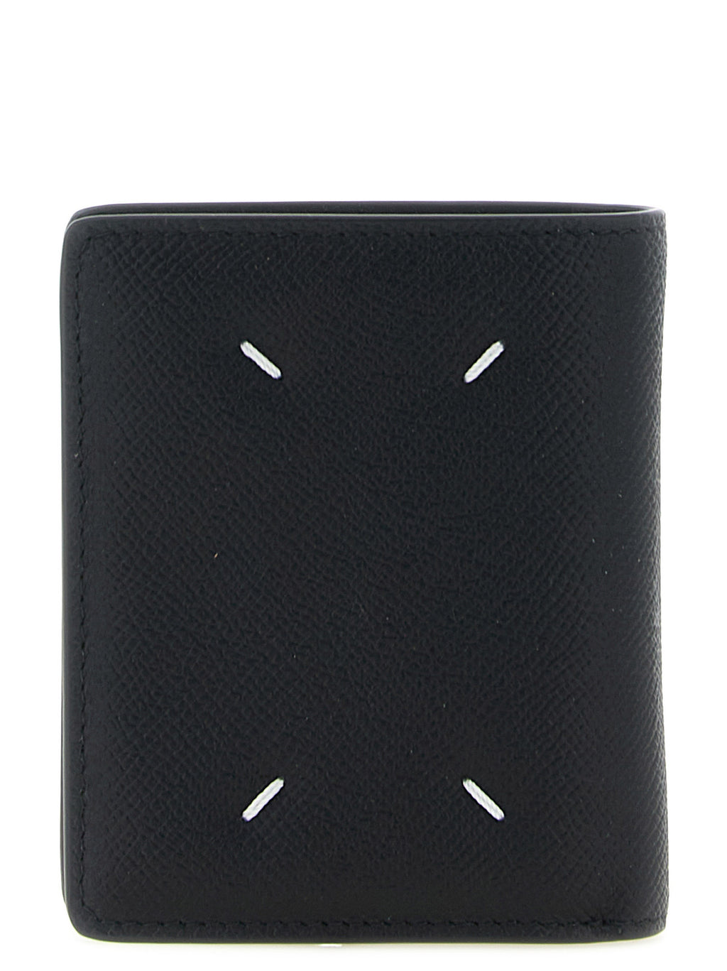 Compact Calfskin Bi-Fold Wallet