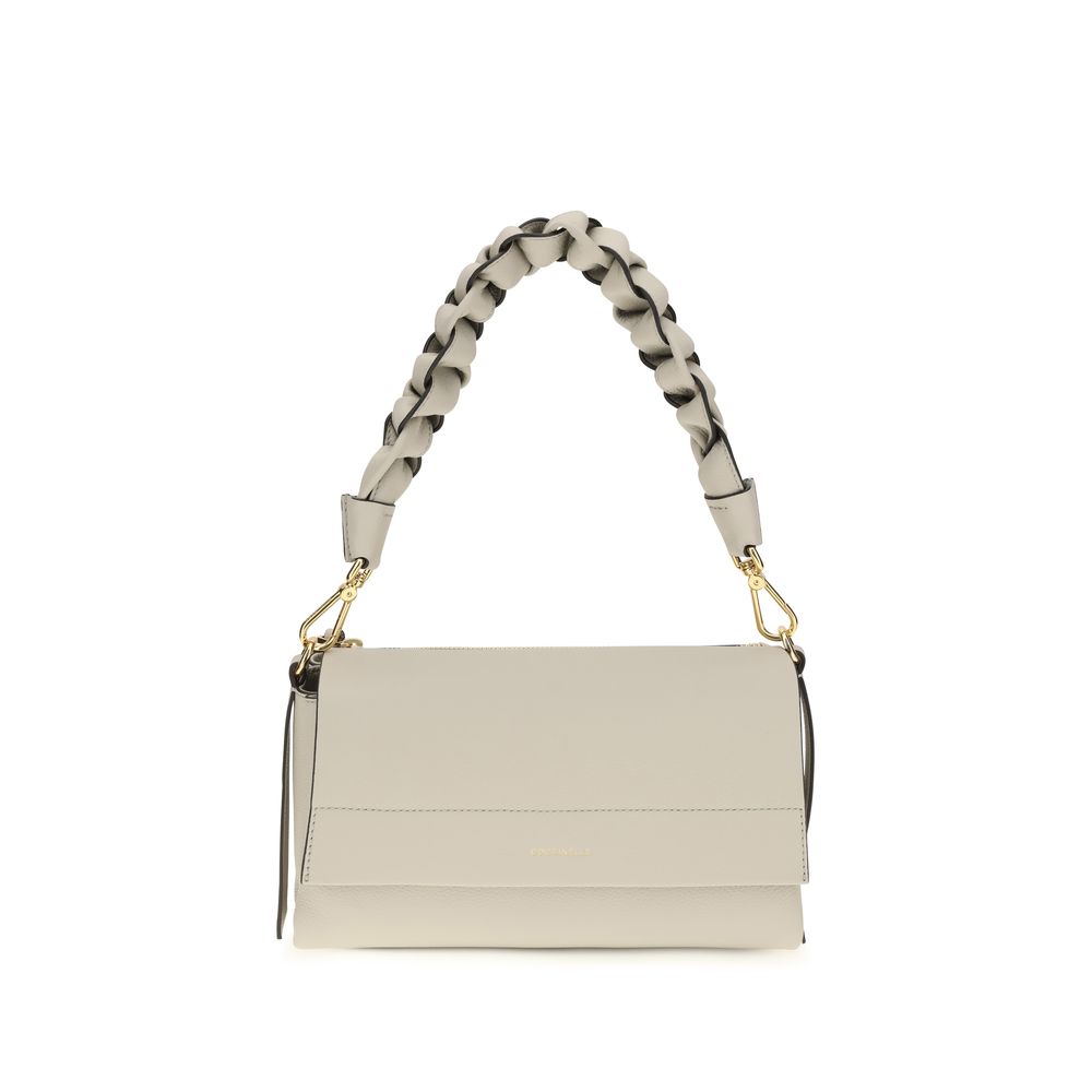 Beige Calfskin Boheme Shoulder Bag