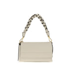 Beige Calfskin Boheme Shoulder Bag