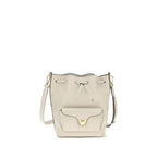 Grained Calfskin Beat Generation Bucket Bag