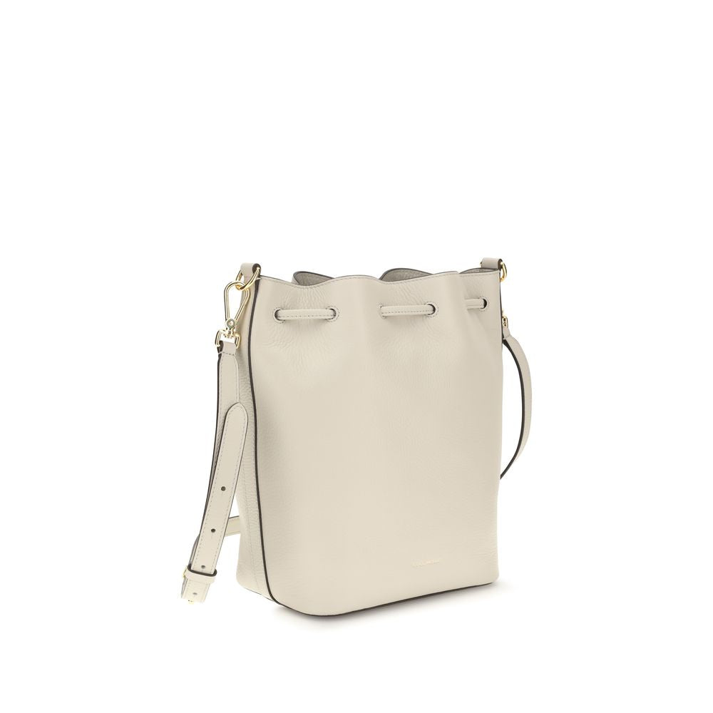 Grained Calfskin Beat Generation Bucket Bag