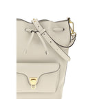 Grained Calfskin Beat Generation Bucket Bag