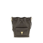 Calfskin Beat Generation Bucket Bag