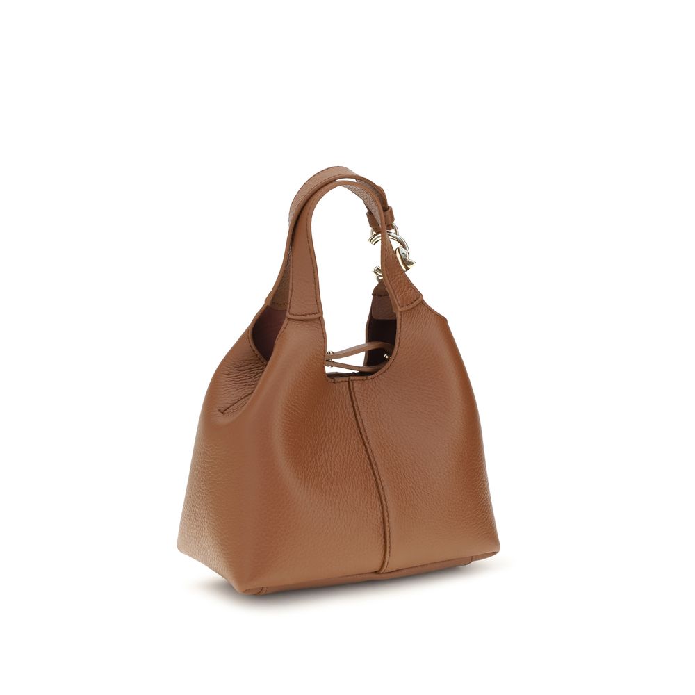 Small Calfskin C‑Easy Handbag