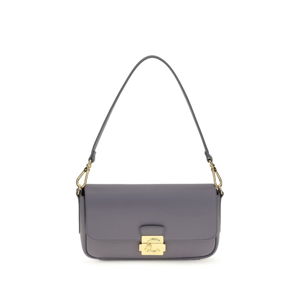 Medium Calfskin C‑Me Lock Shoulder Bag