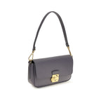 Medium Calfskin C‑Me Lock Shoulder Bag
