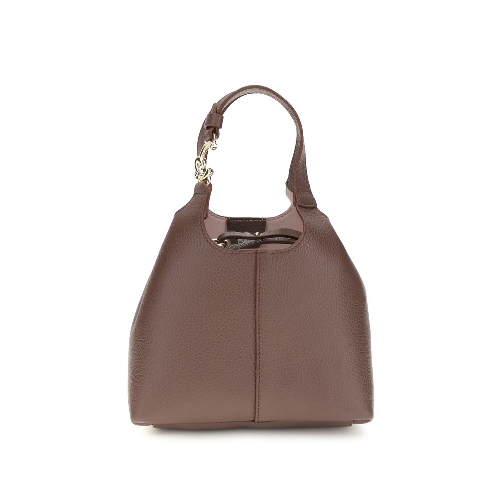 Small Calfskin C‑Easy Handbag