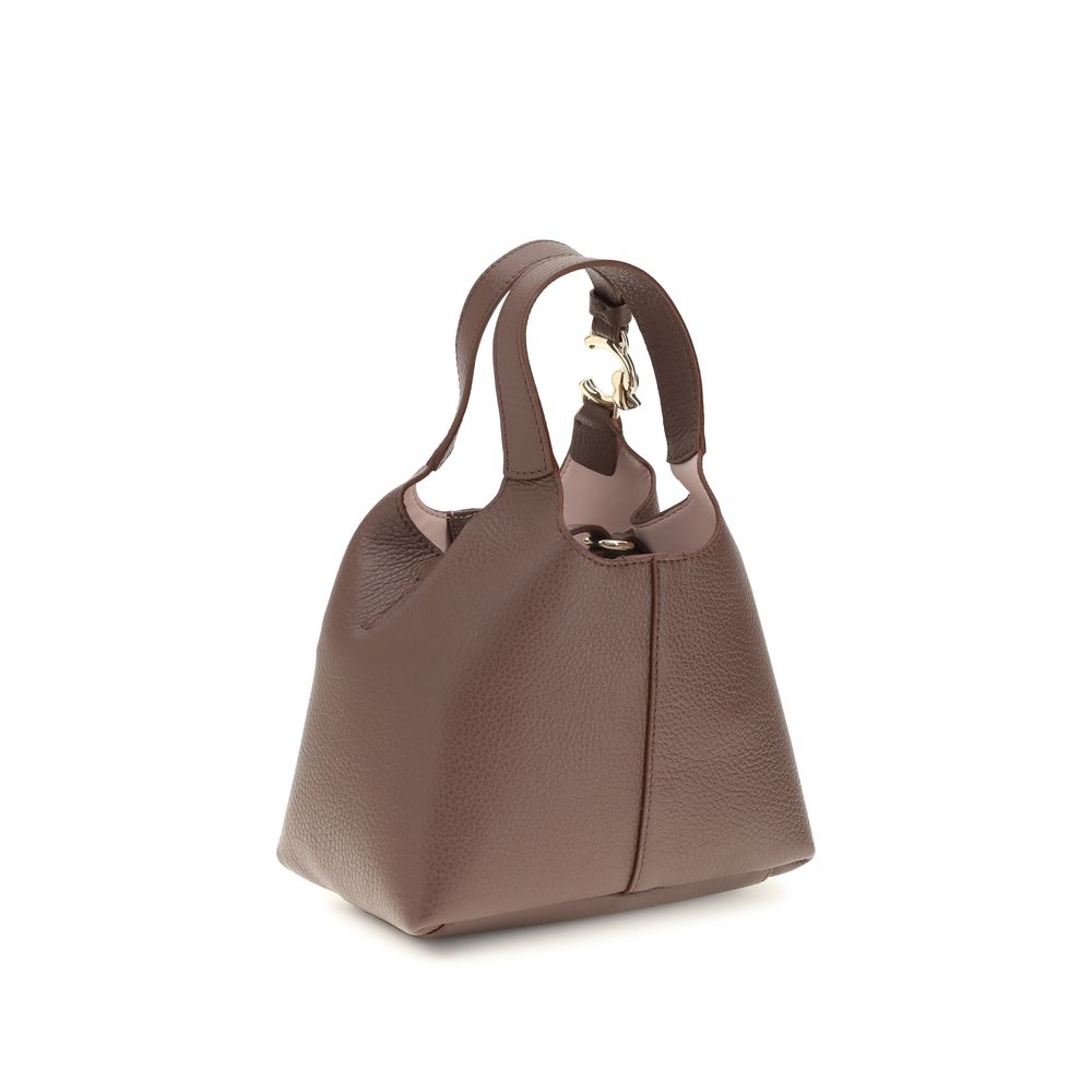 Small Calfskin C‑Easy Handbag