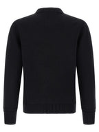 Cotton and Wool Intarsia Cardigan