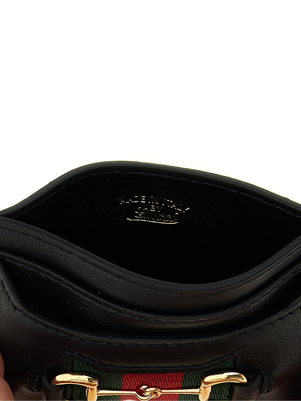Calfskin Horsebit Cardholder