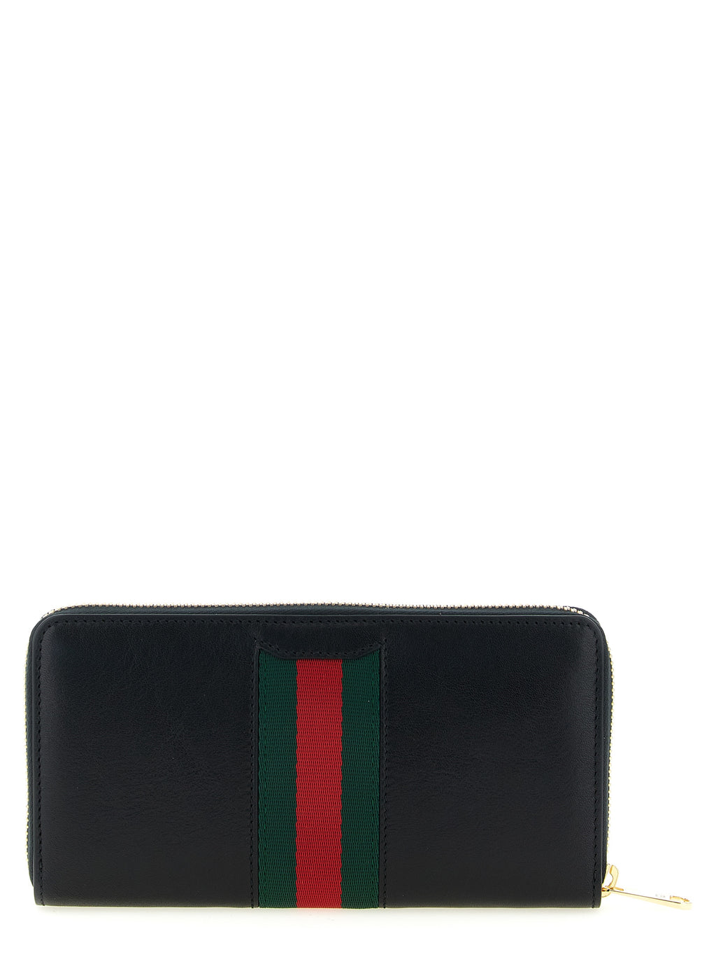 Calfskin Horsebit Web Cardholder