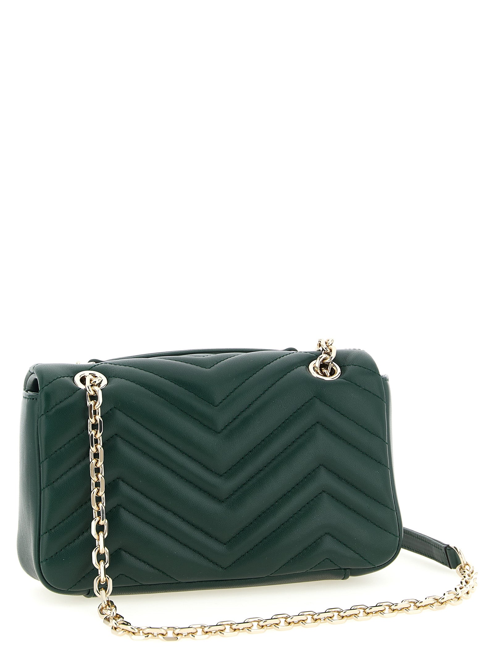 Lamb Leather GG Marmont Small Shoulder Bag