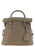 Gray Calfskin 5AC Classique Mini Shoulder Bag