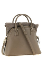 Gray Calfskin 5AC Classique Mini Shoulder Bag