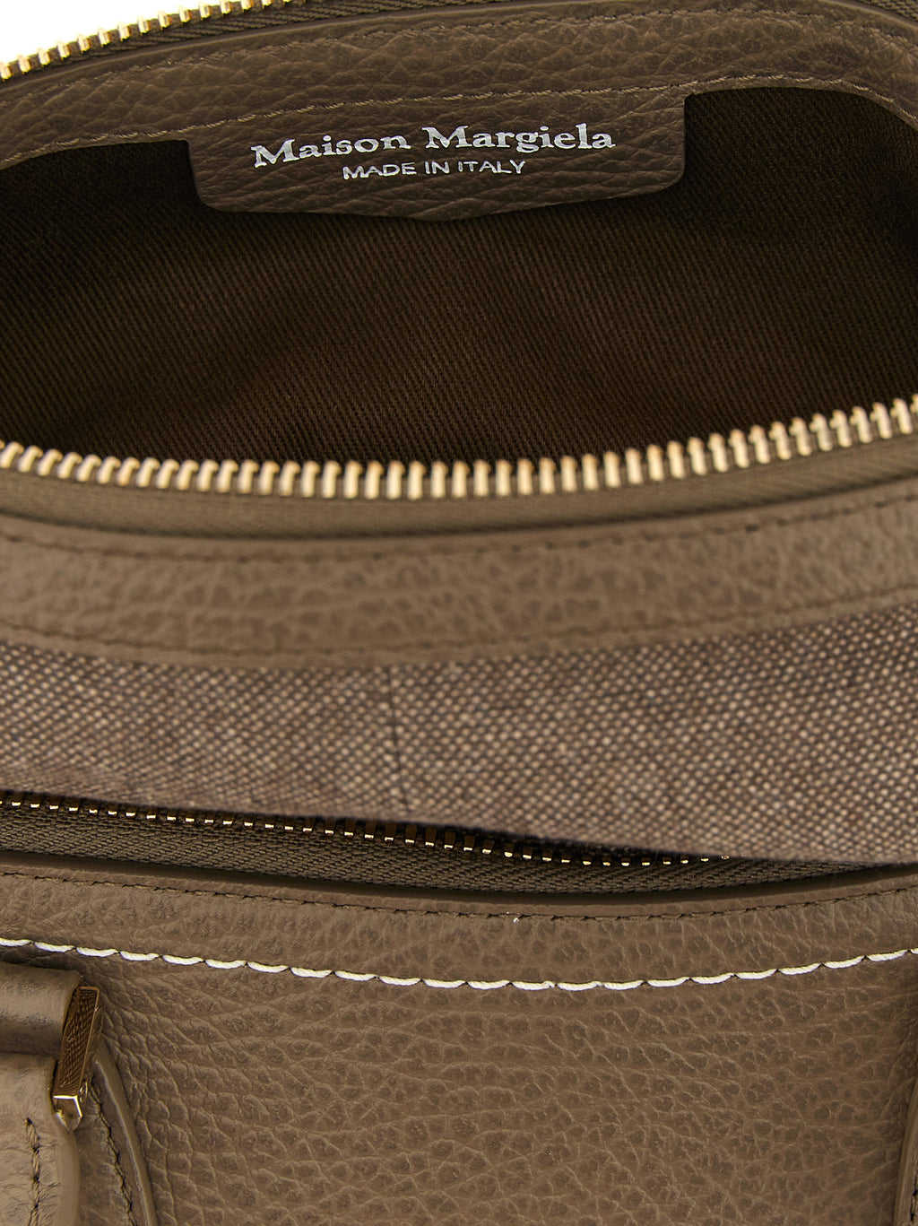 Gray Calfskin 5AC Classique Mini Shoulder Bag