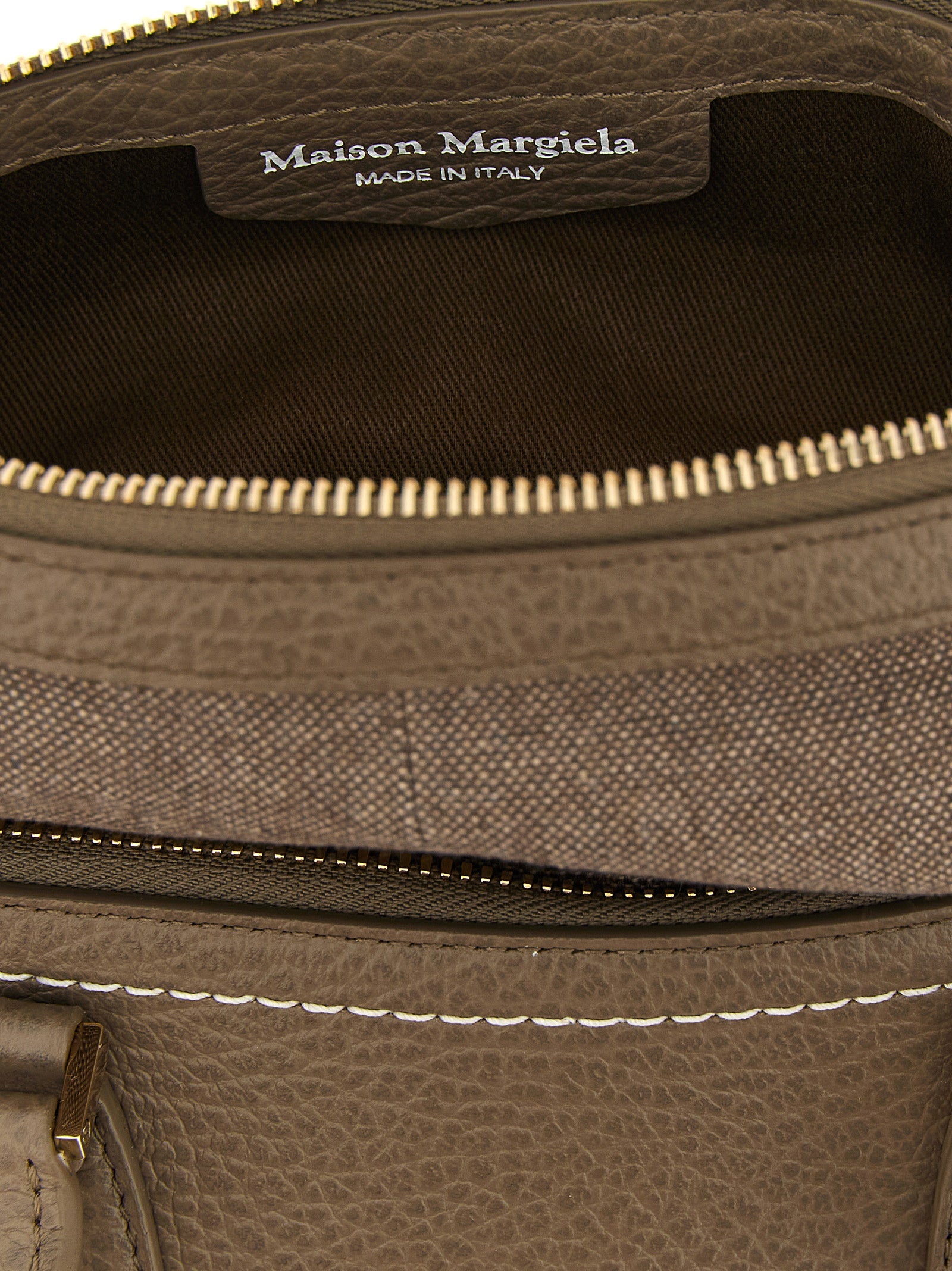 Gray Calfskin 5AC Classique Mini Shoulder Bag