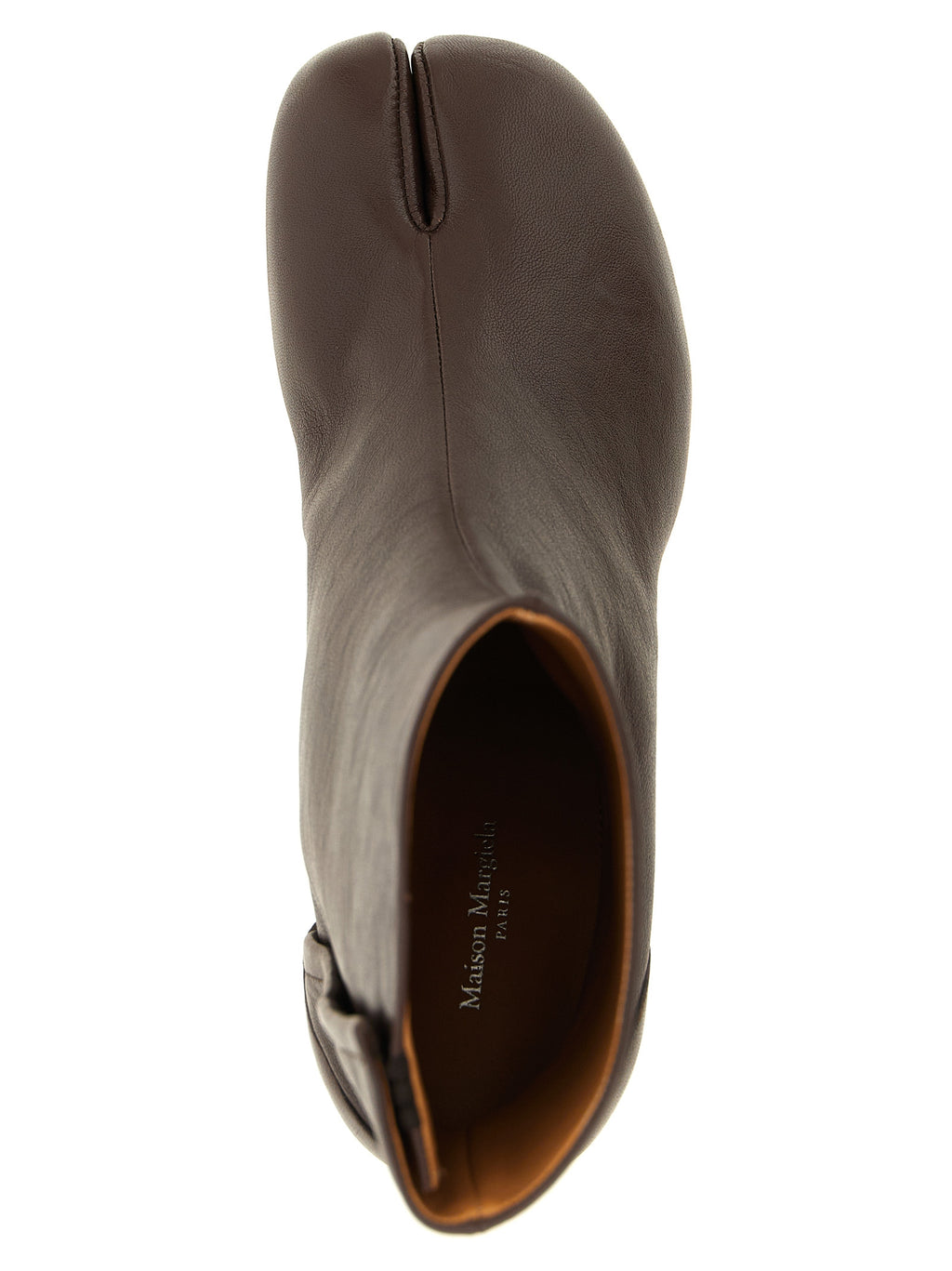 Lamb Leather Tabi Ankle Boots