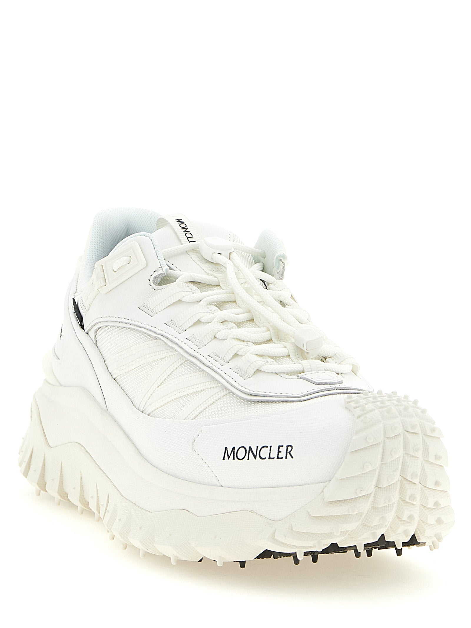 Trailgrip GTX White Leather Athletic Sneakers