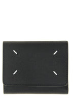 Compact Calfskin Tri-Fold Wallet