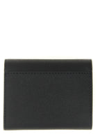 Compact Calfskin Tri-Fold Wallet