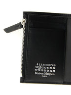 Compact Calfskin Tri-Fold Wallet