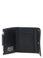 Compact Calfskin Tri-Fold Wallet