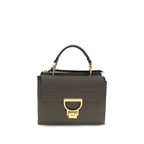 Brown Calfskin Arlettis Handbag