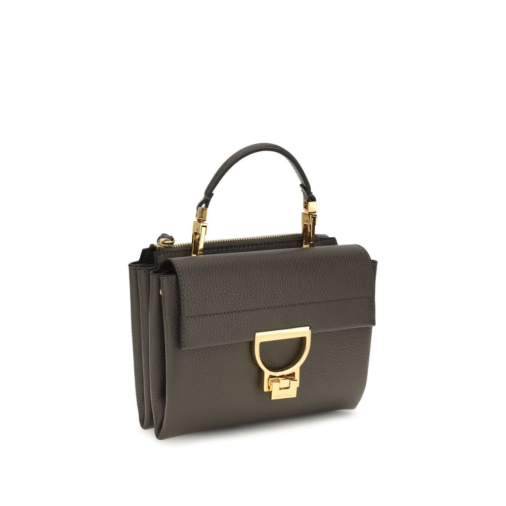 Brown Calfskin Arlettis Handbag