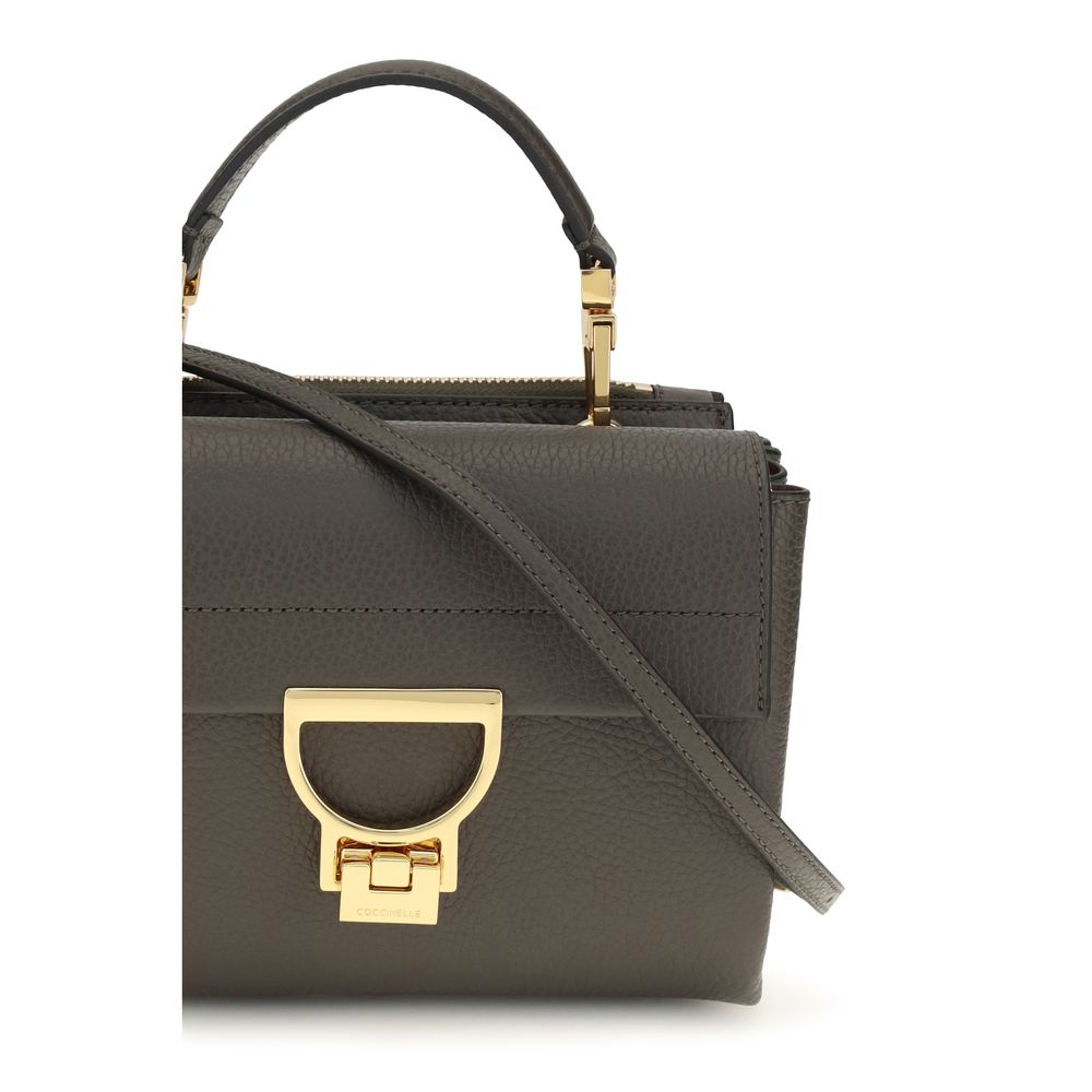 Brown Calfskin Arlettis Handbag