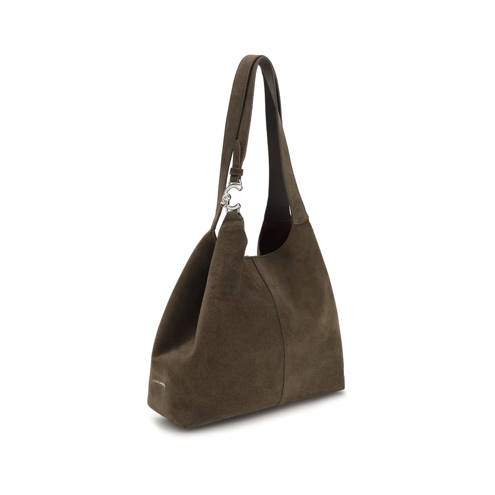 Calf Leather C-Easy Large Shoulder Bag