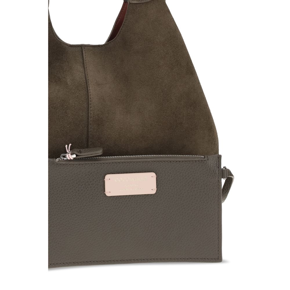 Calf Leather C-Easy Large Shoulder Bag
