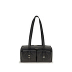 Calfskin Mavery Shoulder Bag