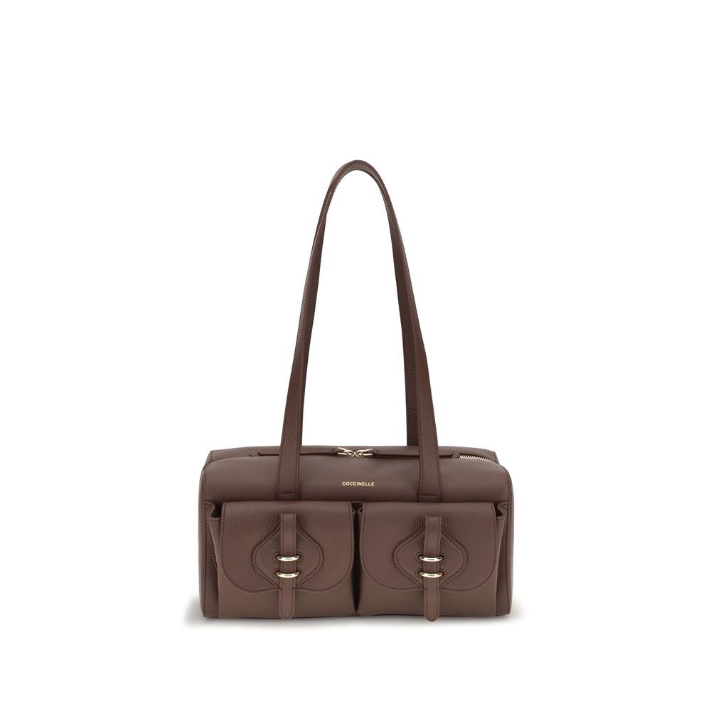 Calfskin Mavery Shoulder Bag