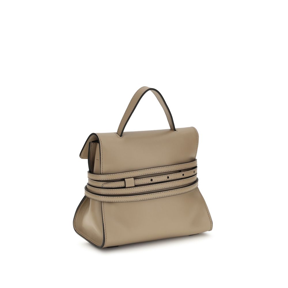 Goatskin Tie Me Handbag