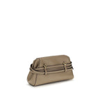 Goatskin Belt-Detail Clutch