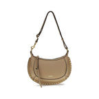 Calfskin Oskan Moon Shoulder Bag