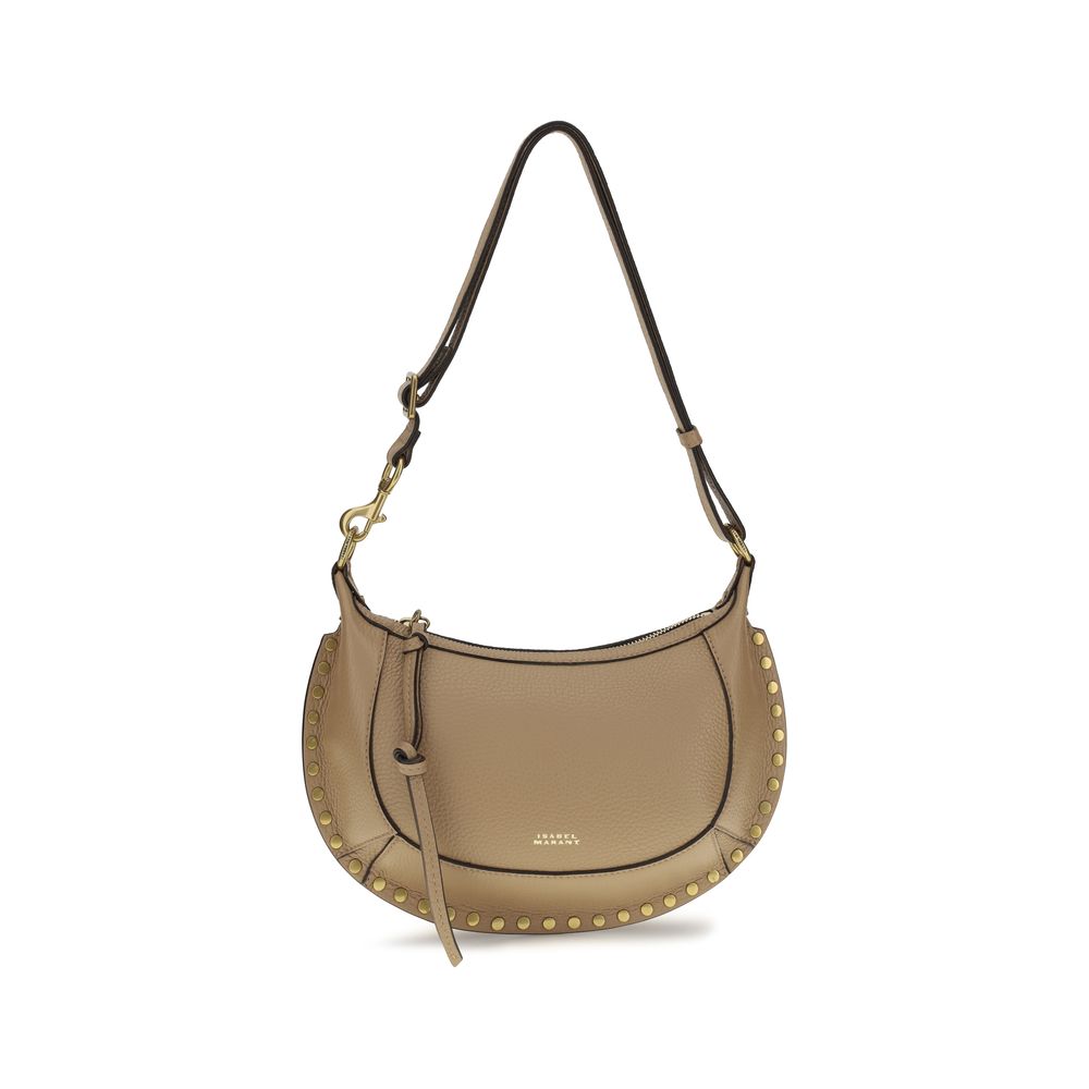 Calfskin Oskan Moon Shoulder Bag