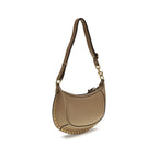 Calfskin Oskan Moon Shoulder Bag