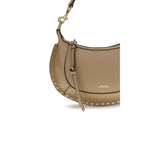 Calfskin Oskan Moon Shoulder Bag