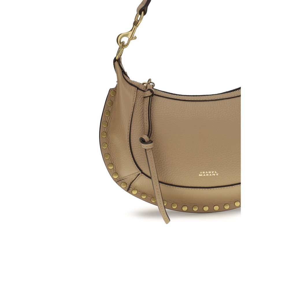 Calfskin Oskan Moon Shoulder Bag