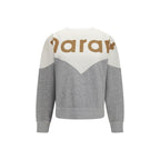 Gray Cotton Crew Neck Sweatshirt